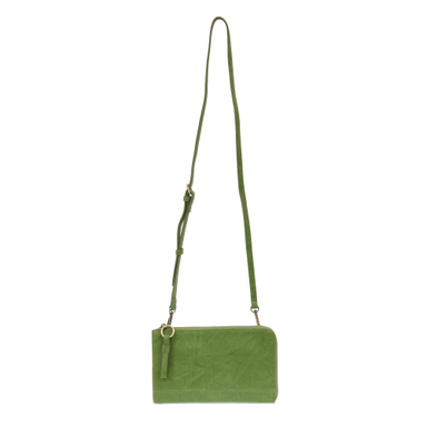 Forever Green Crossbody Wristlet With Wallet