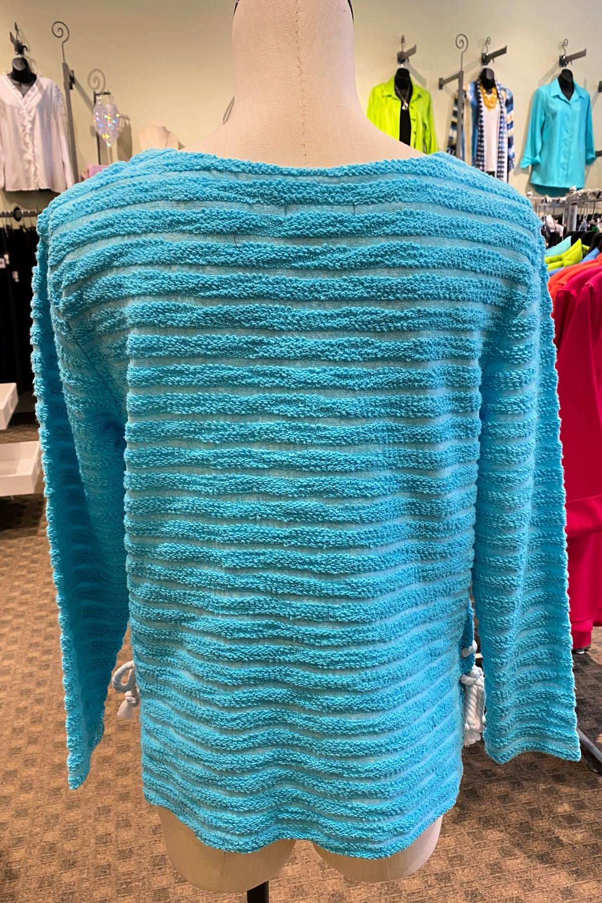 Turquoise Skipper Pullover