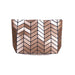 Rose Gold Glossy Geometric Bag