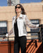 White Sparkly Denim Jacket