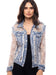 Blue Sparkly Denim Jacket