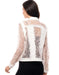 White Jacket With Pink Sparkle