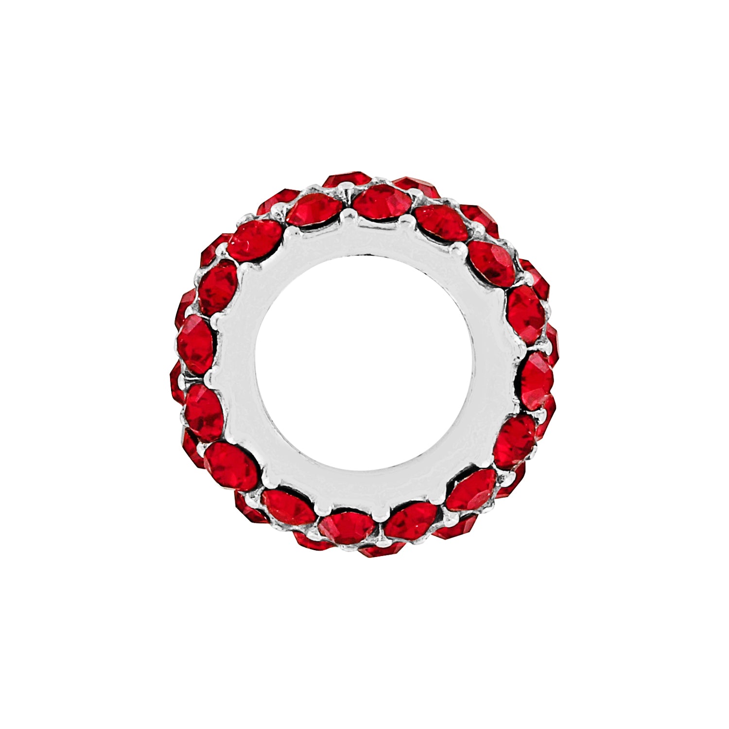 Glitter Spacer Red