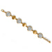 Ferrara Two Tone Luce Link Bracelet