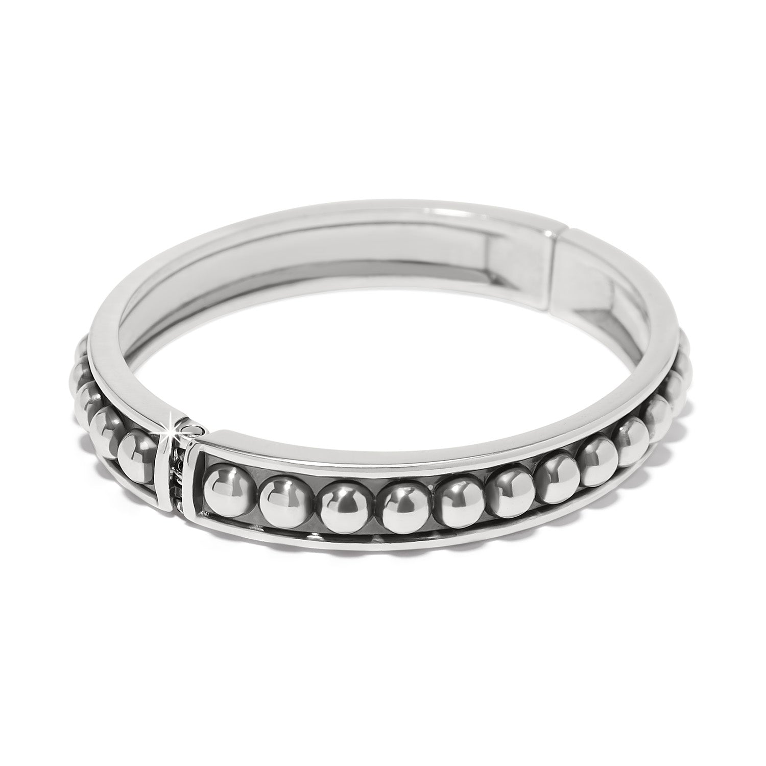 Pretty Tough Stud Hinged Bangle