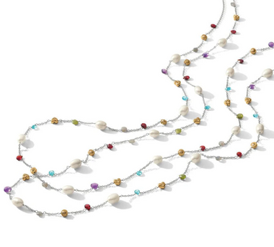 Eye Candy Pearl Long Necklace