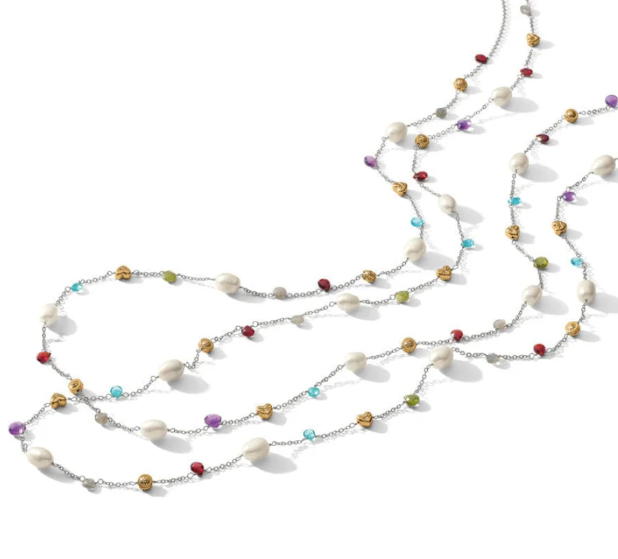 Eye Candy Pearl Long Necklace
