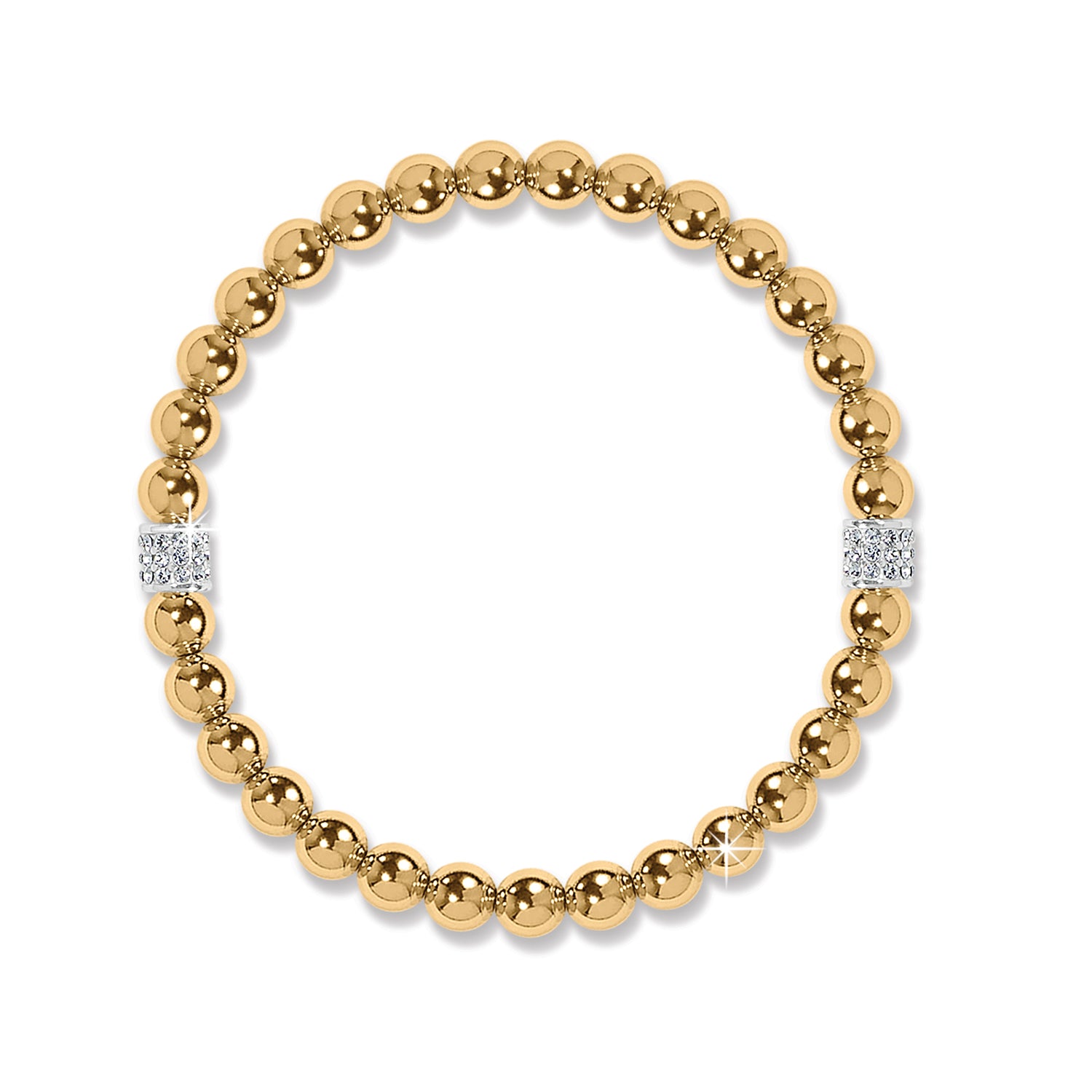 Meridian Petite Gold Stretch Bracelet