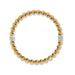 Meridian Petite Gold Stretch Bracelet