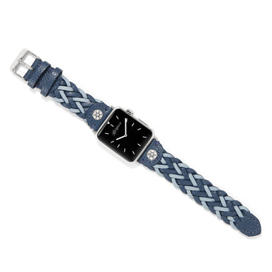 Rory Leather Watch Band Blue