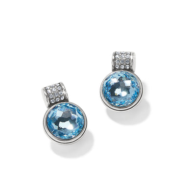 Meridian Aurora Petite Post Earrings Aquamarine