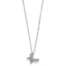 Enchanting Butterfly Necklace Silver