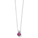 Meridian Aurora Petite Necklace Amethyst