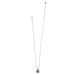 Meridian Aurora Petite Necklace Amethyst