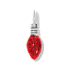 Red Holiday Bulb Charm