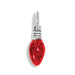 Red Holiday Bulb Charm