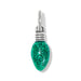 Green Holiday Bulb Charm