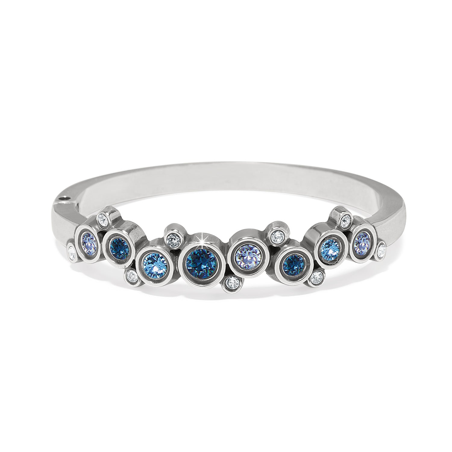 Constella Blue Hinged Bangle