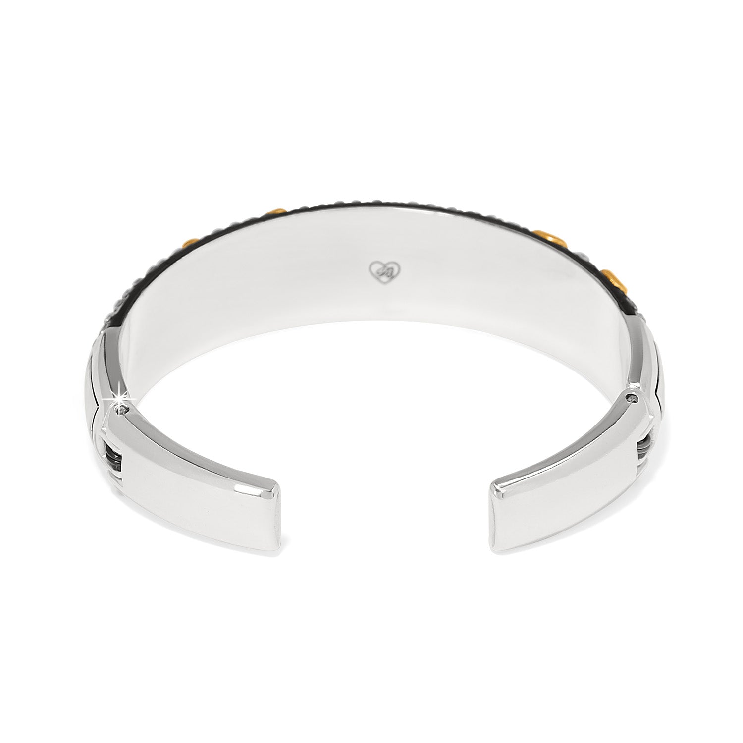 Garden of Love Two Tone Double Hinged Bangle