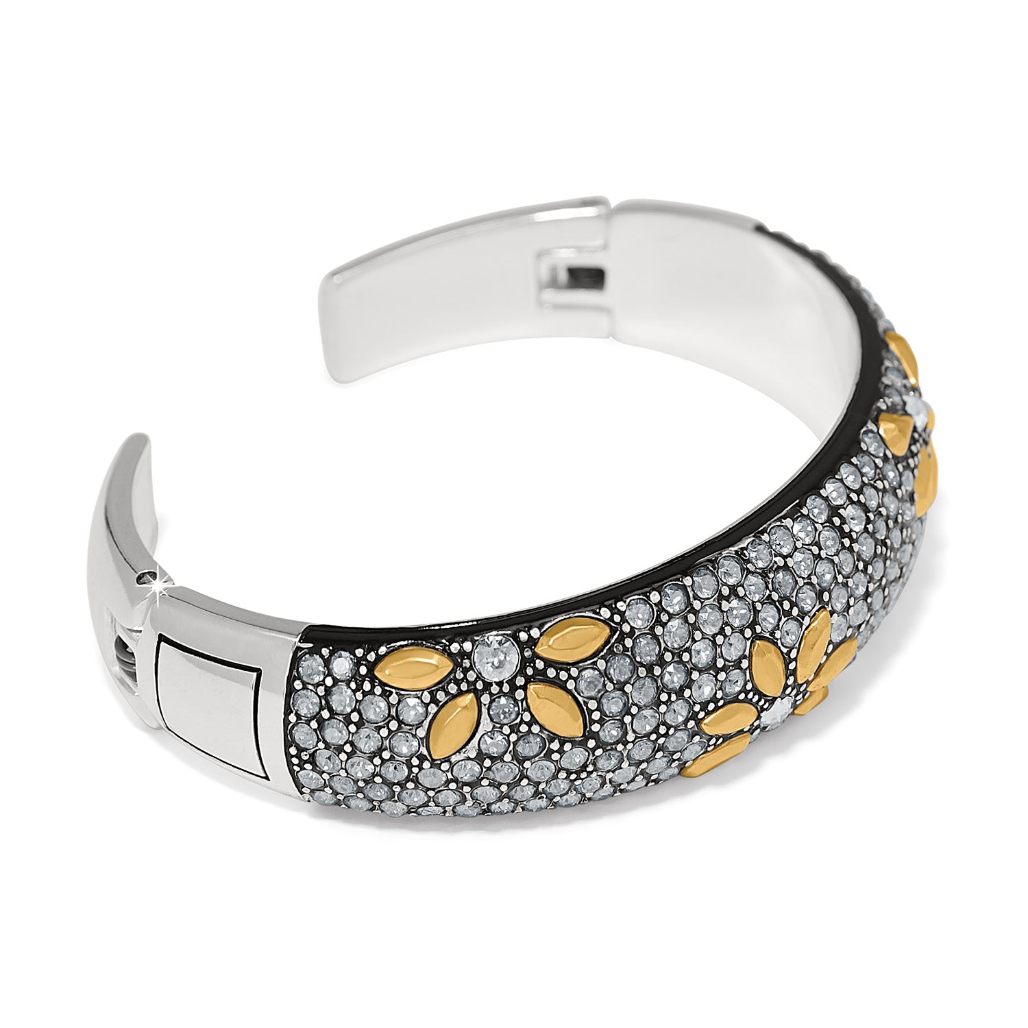 Garden of Love Two Tone Double Hinged Bangle