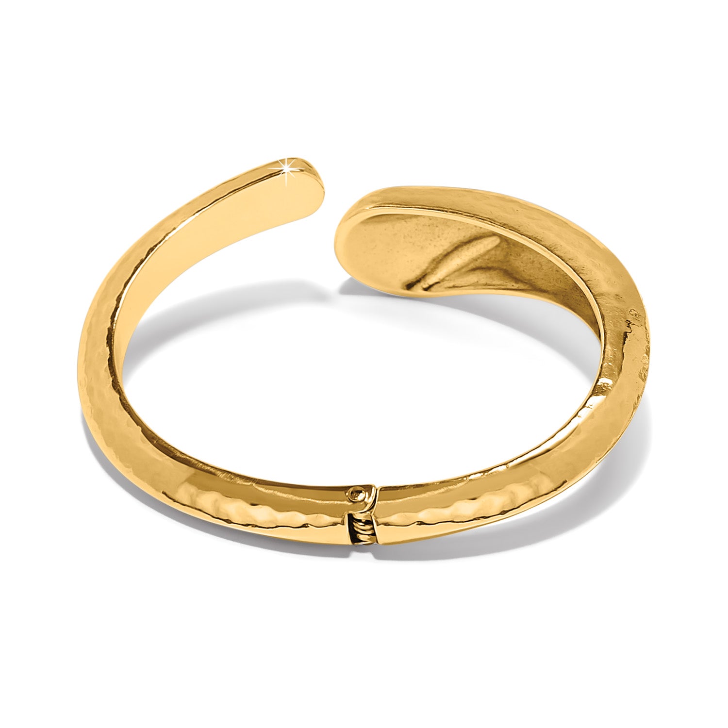 Nile Gold Open Hinge Bangle