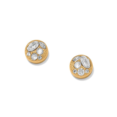 Trust Your Journey Gold Post Earrings