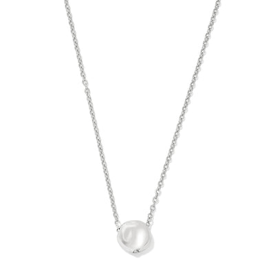 Cascade Round Two Tone Petite Necklace