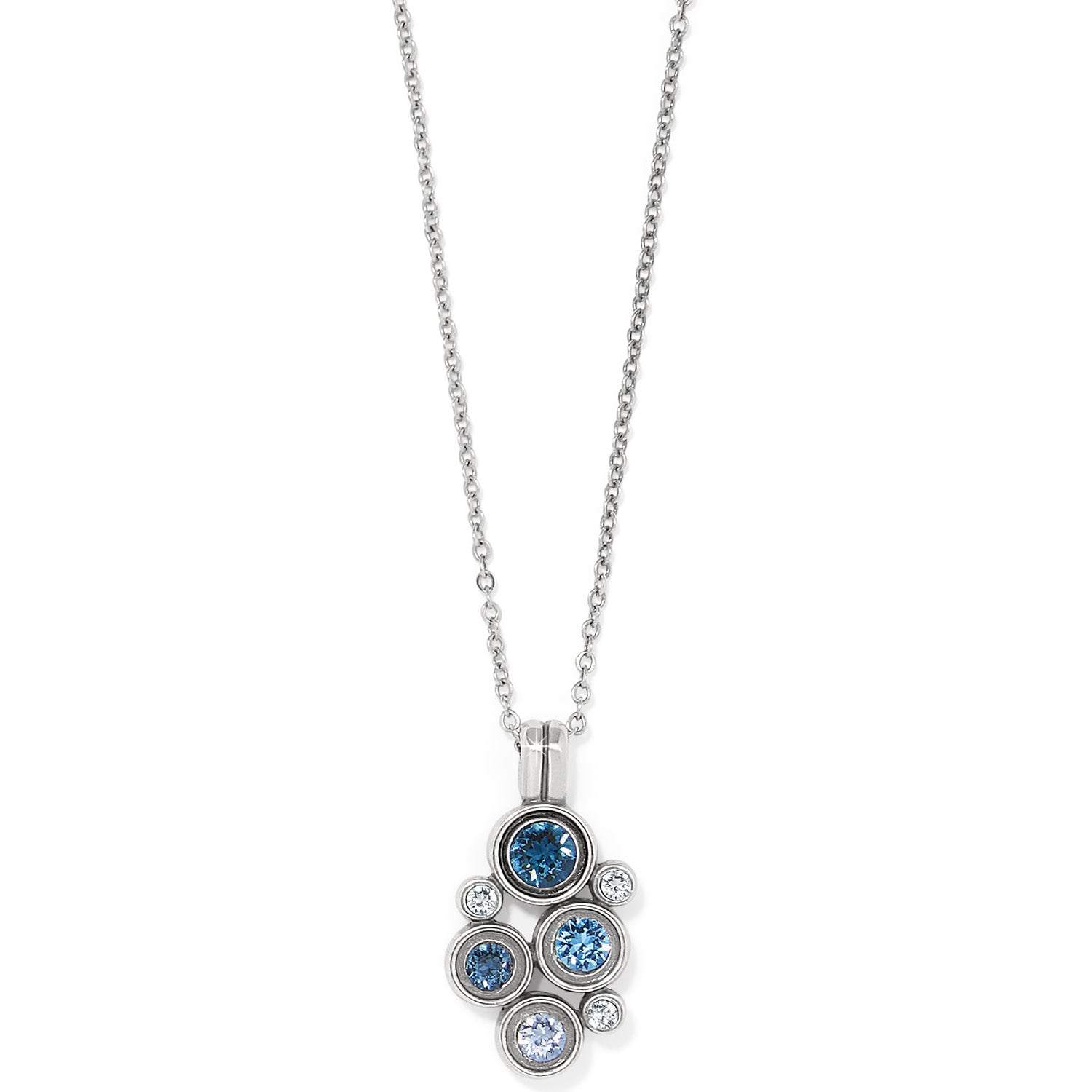 Constella Cluster Blue Necklace