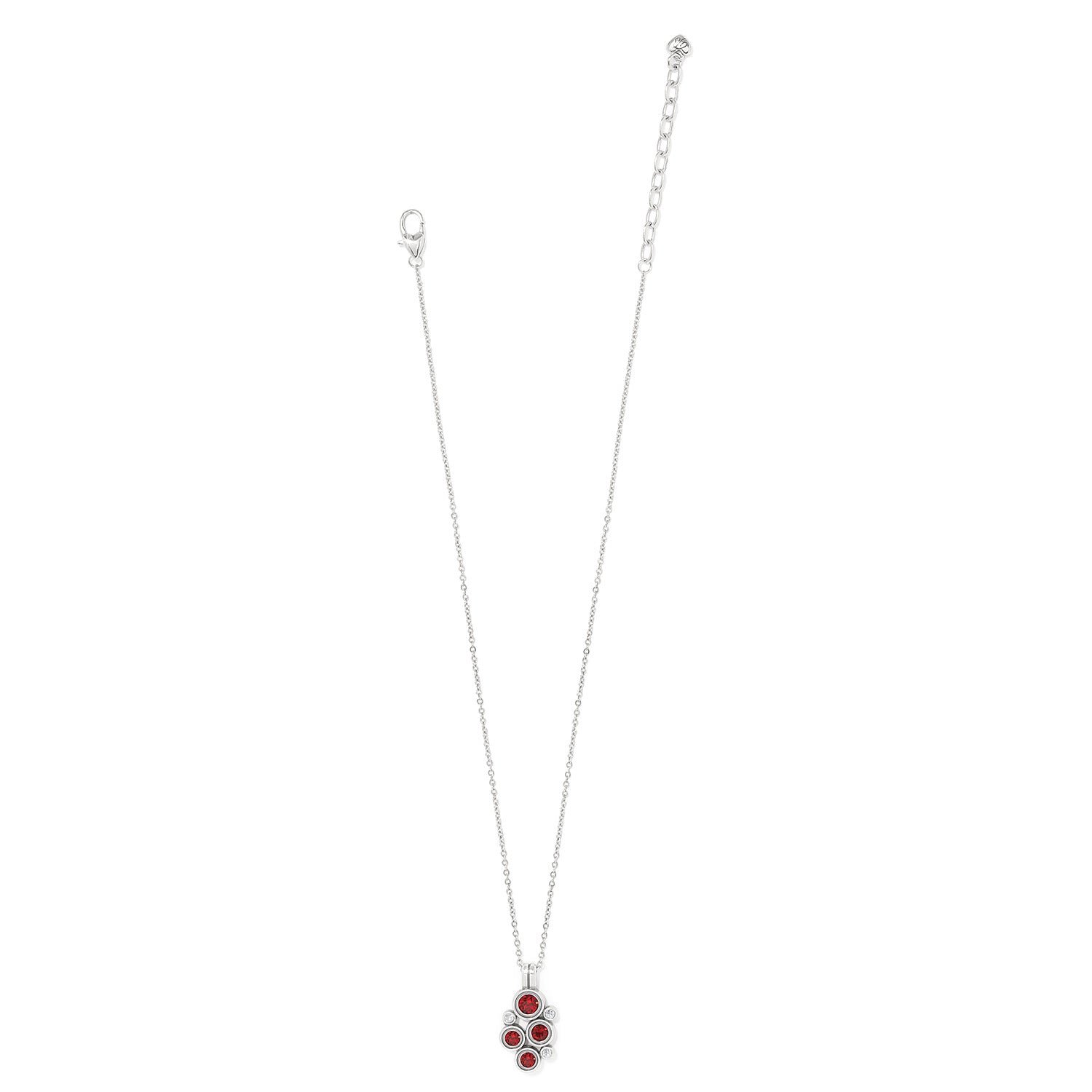 Constella Cluster Red Necklace