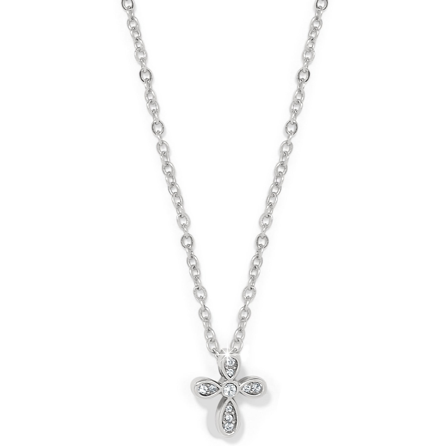 Enchanting Silver Cross Necklace