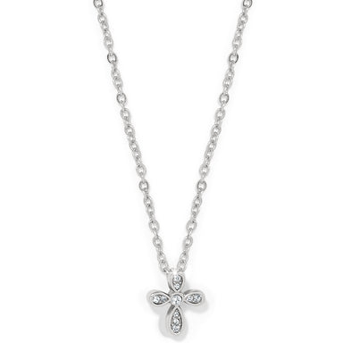 Enchanting Silver Cross Necklace