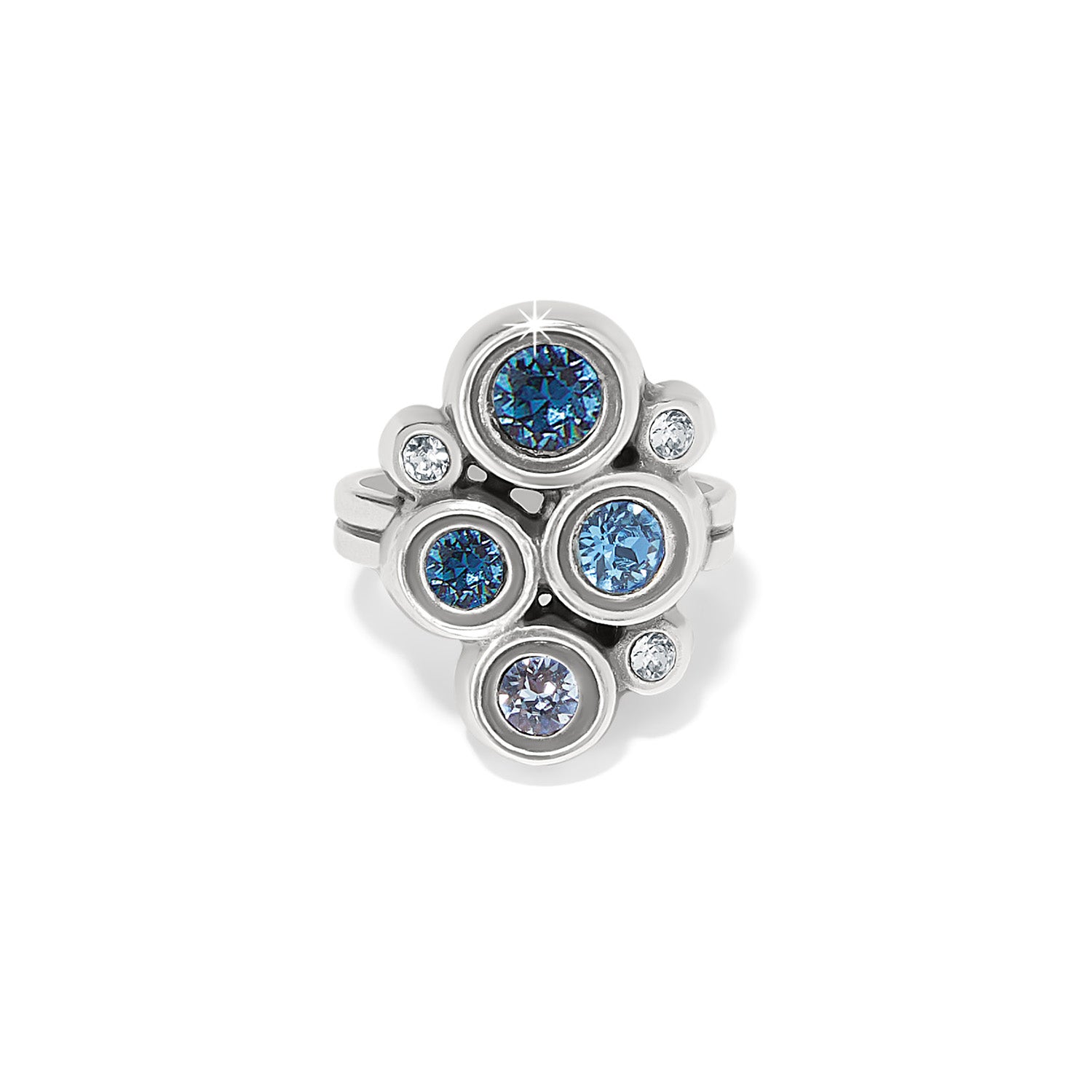 Constella Cluster Ring Blue