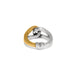 Interlok Curve Two Tone Ring