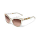 Mosaic Two Tone Sunglasses Cream