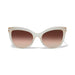 Mosaic Two Tone Sunglasses Cream