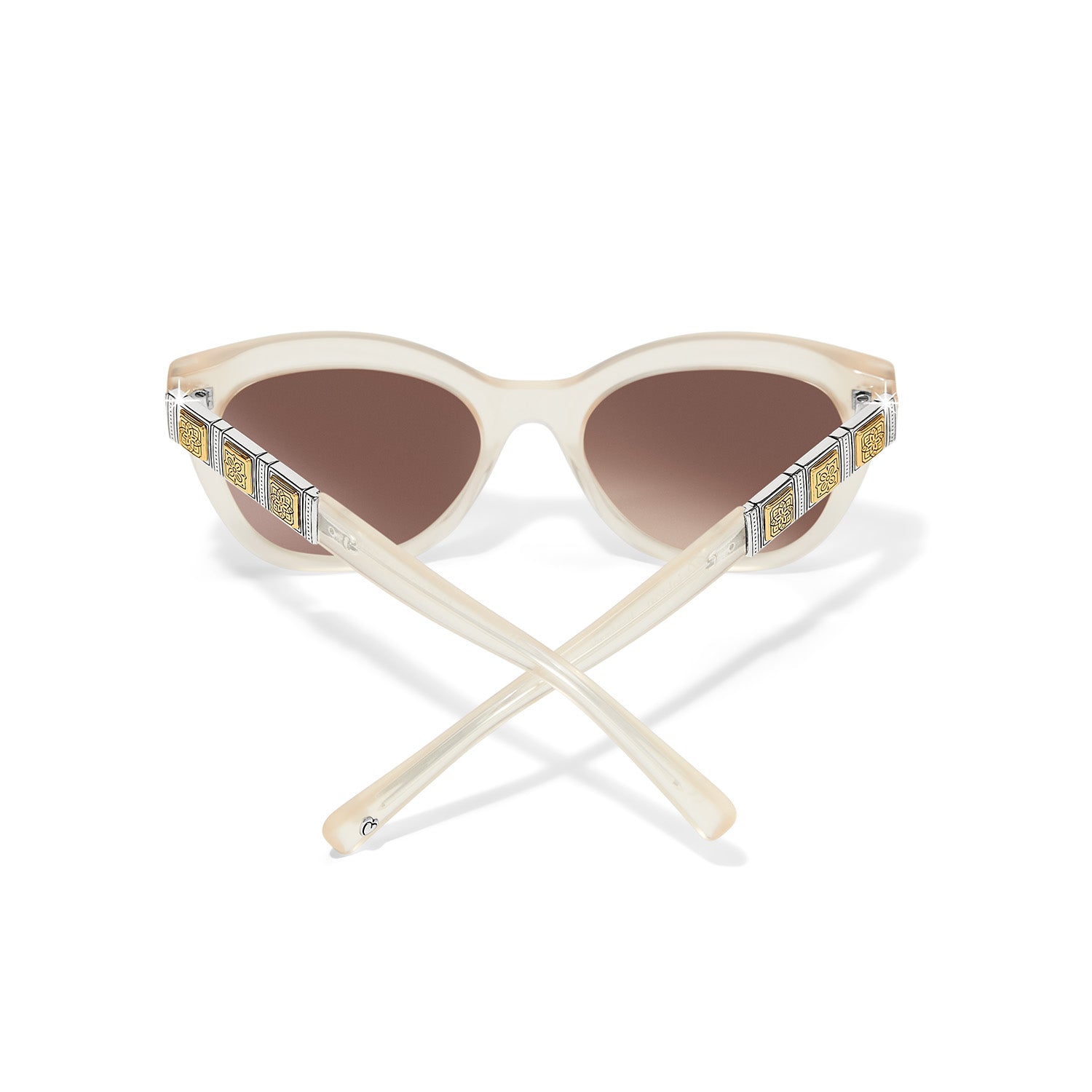 Mosaic Two Tone Sunglasses Cream