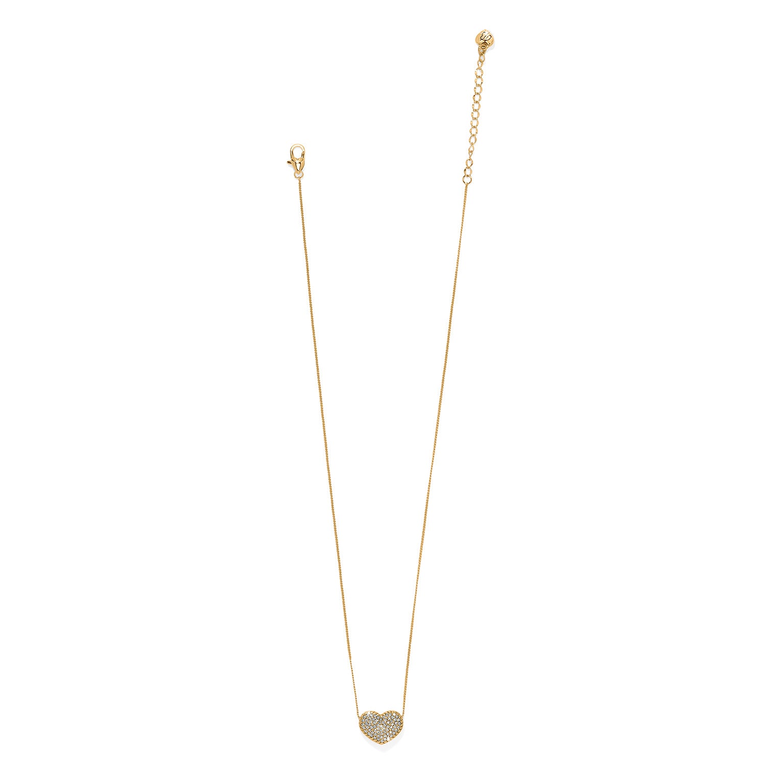 Illumina Celeste Heart Bold Gold Necklace