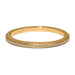 Meridian Orbit Hinged Bangle Gold