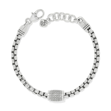 Meridian Solis Station Bracelet Silver