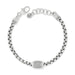 Meridian Solis Station Bracelet Silver