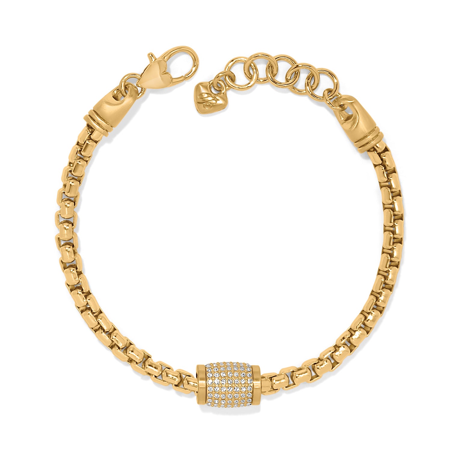 Meridian Solis Station Bracelet Gold