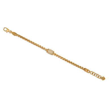 Meridian Solis Station Bracelet Gold
