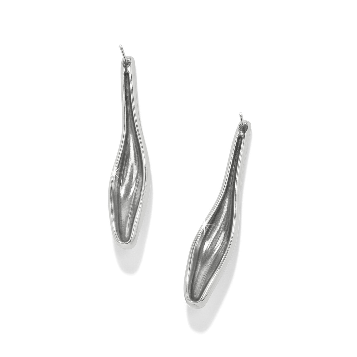 Brighton Cascade Rio Drop Post Earrings — Silver-Gold