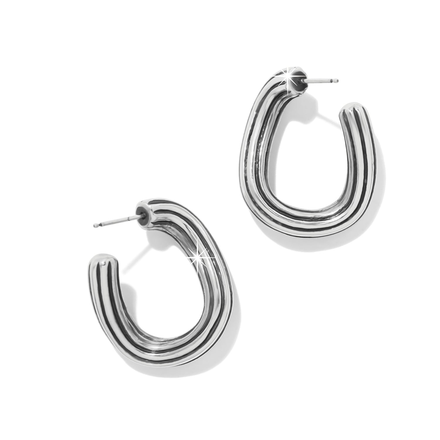 Ferrara Eterna Silver Post Earrings