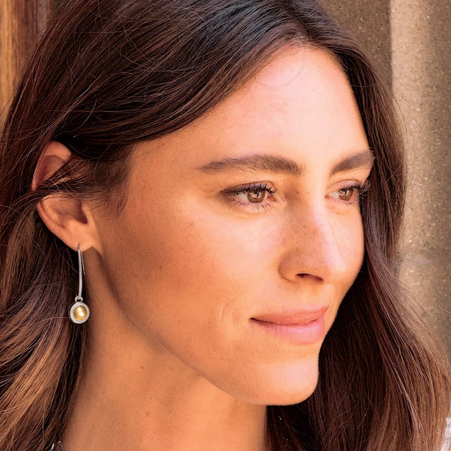 Ferrara Segreta Ball French Wire Earring