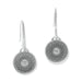 Ferrara Segreta Medallion French Wire Earrings