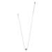 Interlok Single Knot Mini Necklace Silver