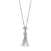 Mosaic Cerrillos Tassel Necklace