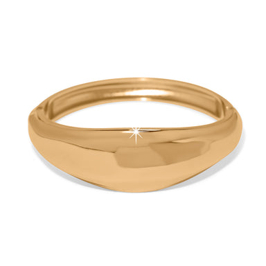 Brighton Cascade Lumina Hinged Bangle — Gold