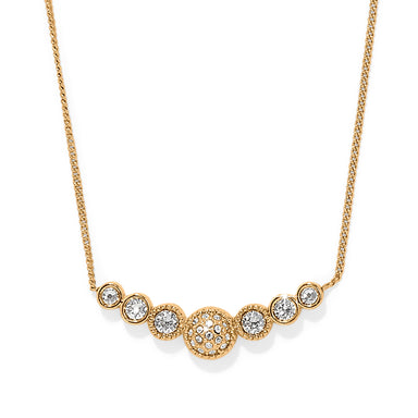 Illumina Celeste Gold Bar Necklace